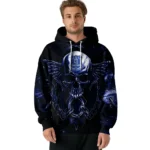 Everton Skull Artwork Royal Blue Black Hoodie Best Selling