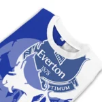 Everton Skull Split Royal Blue White Sweater Best Selling