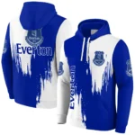 Everton Splatter Effect Royal Blue Hoodie Best Selling
