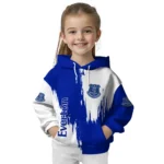 Everton Splatter Effect Royal Blue Hoodie Best Selling