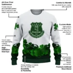 Everton St Patrick White Sweater Best Selling