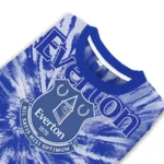 Everton Tie Dye Designs Royal Blue Sweater Best Selling