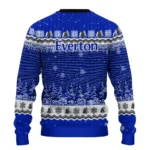 Everton Tree Pattern Royal Blue Sweater Best Selling