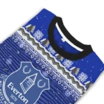 Everton Tree Pattern Royal Blue Sweater Best Selling