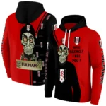 Fulham Achmed Skull Black Hoodie Best Selling
