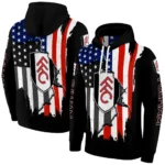 Fulham American Pride Black Hoodie Best Selling