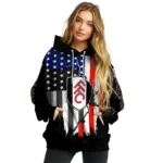 Fulham American Pride Black Hoodie Best Selling