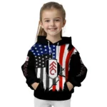 Fulham American Pride Black Hoodie Best Selling