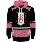 Fulham Awareness Ribbon Black Pink Hoodie Best Selling