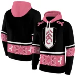Fulham Awareness Ribbon Black Pink Hoodie Best Selling