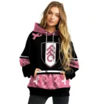 Fulham Awareness Ribbon Black Pink Hoodie Best Selling