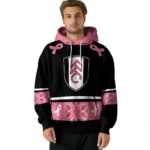 Fulham Awareness Ribbon Black Pink Hoodie Best Selling