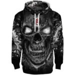 Fulham Demonic Skull Black Hoodie Best Selling