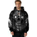 Fulham Demonic Skull Black Hoodie Best Selling