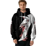 Fulham Dynamic Slash Black White Hoodie Best Selling