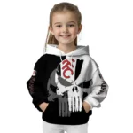 Fulham Graphic Punisher Black White Hoodie Best Selling