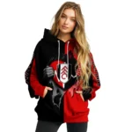Fulham Heartbeat Graphic Black Hoodie Best Selling