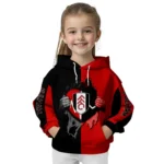 Fulham Heartbeat Graphic Black Hoodie Best Selling
