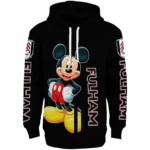 Fulham Mickey Mouse Black Hoodie Best Selling