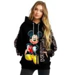 Fulham Mickey Mouse Black Hoodie Best Selling