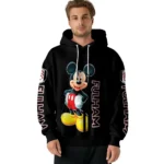 Fulham Mickey Mouse Black Hoodie Best Selling