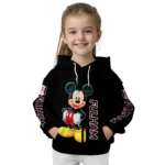 Fulham Mickey Mouse Black Hoodie Best Selling