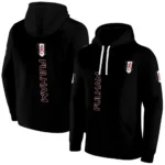 Fulham Monogram Pattern Black Hoodie Best Selling