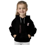 Fulham Monogram Pattern Black Hoodie Best Selling