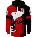 Fulham Playful Snoopy Black Hoodie Best Selling