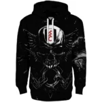 Fulham Skull Artwork Black Hoodie Best Selling
