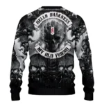 Fulham Skull Intensity Black Sweater Best Selling