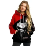 Fulham Skull Punisher Black Hoodie Best Selling