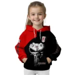 Fulham Skull Punisher Black Hoodie Best Selling