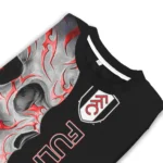 Fulham Skull Swirl Black Sweater Best Selling