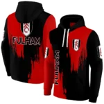 Fulham Splatter Effect Black Hoodie Best Selling