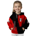 Fulham Splatter Effect Black Hoodie Best Selling