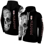 Fulham Sugar Skull Black Hoodie Best Selling
