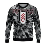 Fulham Tie Dye Designs Black Sweater Best Selling