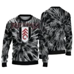 Fulham Tie Dye Designs Black Sweater Best Selling