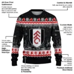 Fulham Tree Pattern Black Sweater Best Selling