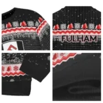 Fulham Tree Pattern Black Sweater Best Selling