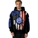 Inter Milan American Pride Black Hoodie Best Selling
