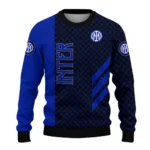 Inter Milan Circles Mesh Blue Black Sweater Best Selling