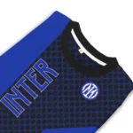 Inter Milan Circles Mesh Blue Black Sweater Best Selling