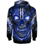 Inter Milan Demonic Skull Blue Black Hoodie Best Selling