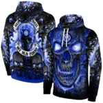 Inter Milan Demonic Skull Blue Black Hoodie Best Selling
