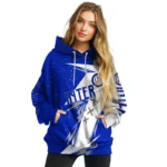 Inter Milan Dynamic Slash Blue White Hoodie Best Selling