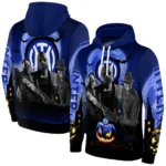 Inter Milan Halloween Vibes Blue Black Hoodie Best Selling