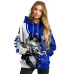 Inter Milan Jack Skellington Blue Hoodie Best Selling