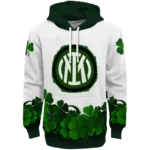 Inter Milan Lucky Motif White Green Hoodie Best Selling